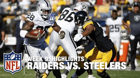 raider vs steelers record